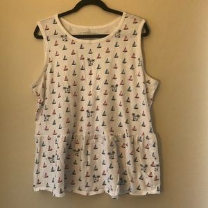 2 Peplum tanks